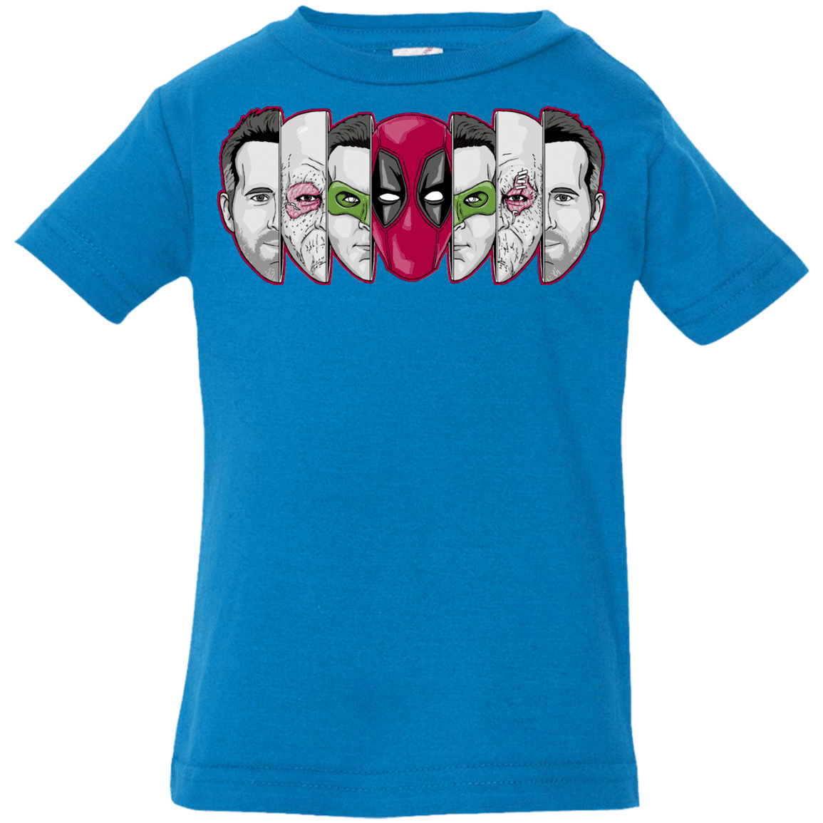 T-Shirts Cobalt / 6 Months Mercenary Faces Infant Premium T-Shirt