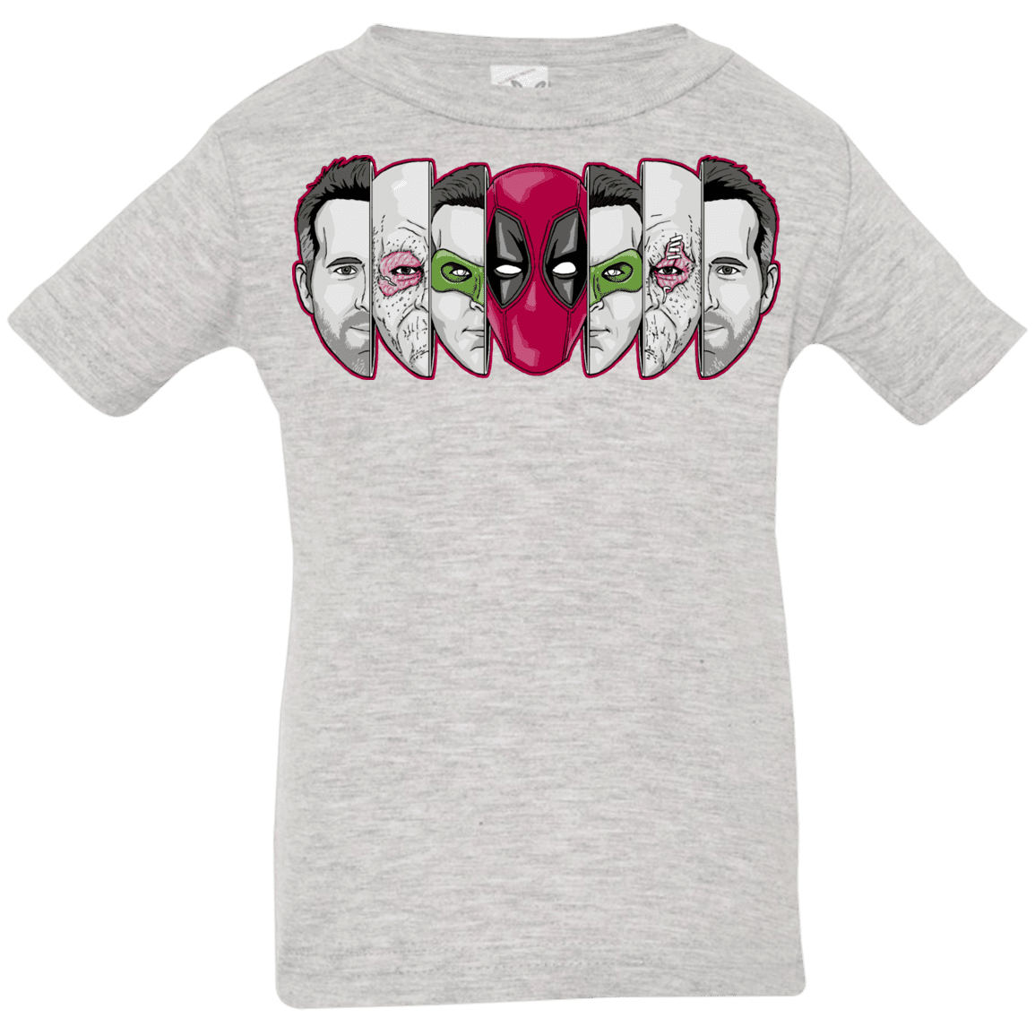 T-Shirts Heather Grey / 6 Months Mercenary Faces Infant Premium T-Shirt