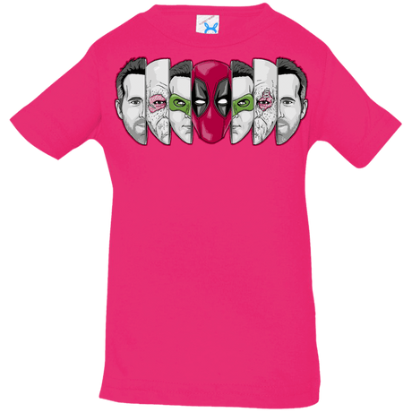 T-Shirts Hot Pink / 6 Months Mercenary Faces Infant Premium T-Shirt