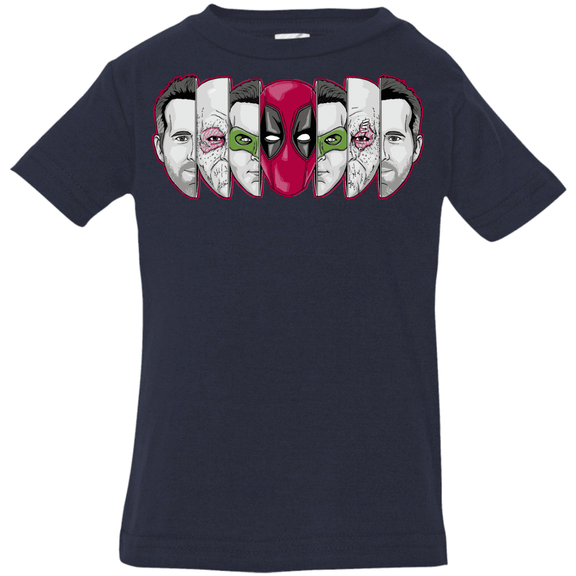 T-Shirts Navy / 6 Months Mercenary Faces Infant Premium T-Shirt