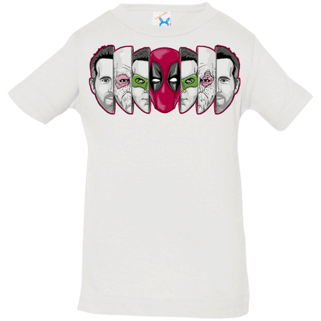 T-Shirts White / 6 Months Mercenary Faces Infant Premium T-Shirt