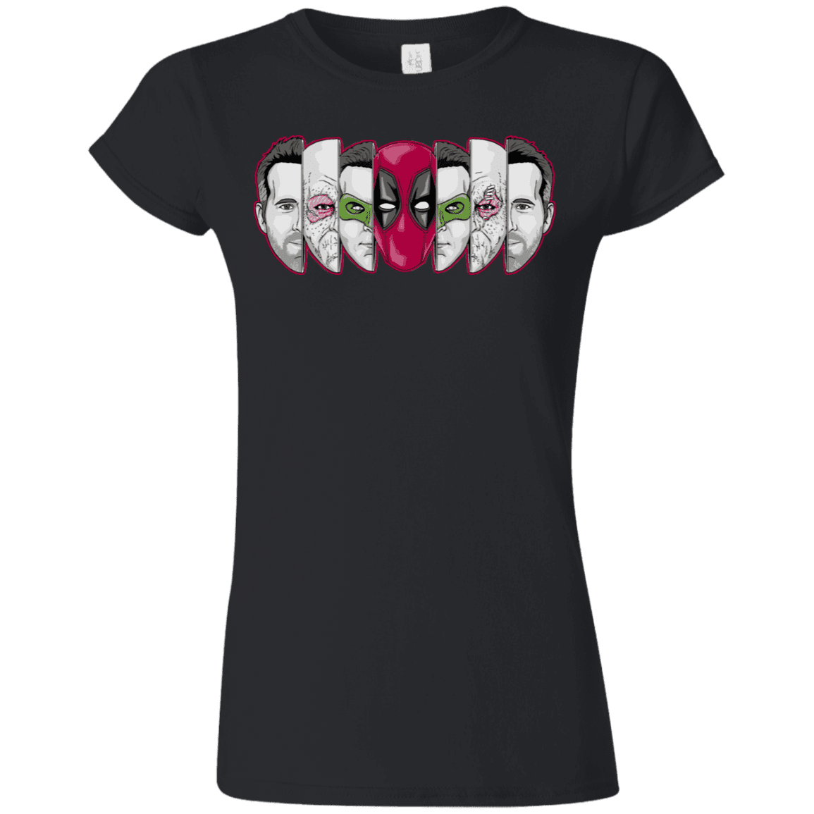 T-Shirts Black / S Mercenary Faces Junior Slimmer-Fit T-Shirt