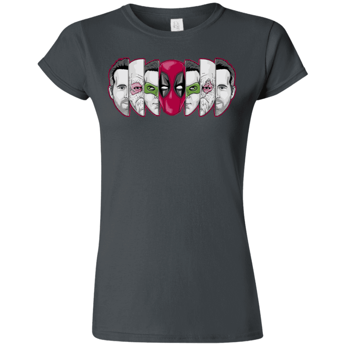 T-Shirts Charcoal / S Mercenary Faces Junior Slimmer-Fit T-Shirt