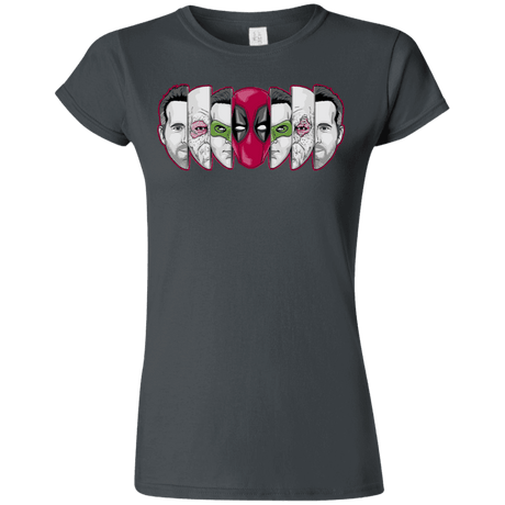 T-Shirts Charcoal / S Mercenary Faces Junior Slimmer-Fit T-Shirt