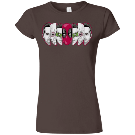 T-Shirts Dark Chocolate / S Mercenary Faces Junior Slimmer-Fit T-Shirt