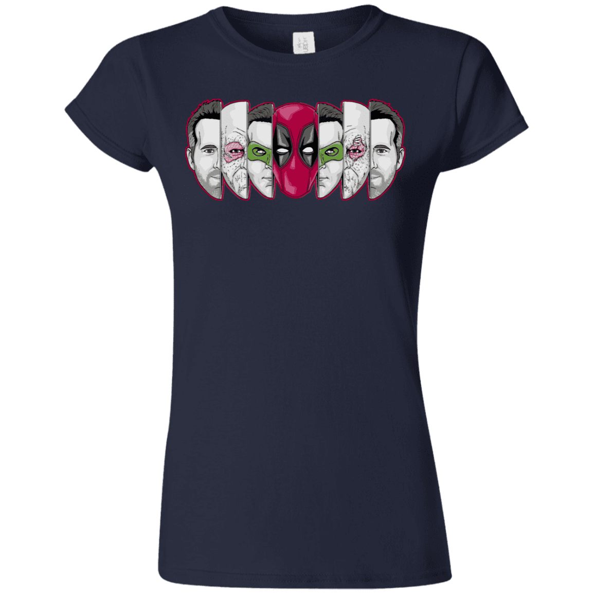 T-Shirts Navy / S Mercenary Faces Junior Slimmer-Fit T-Shirt