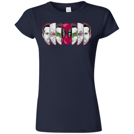 T-Shirts Navy / S Mercenary Faces Junior Slimmer-Fit T-Shirt