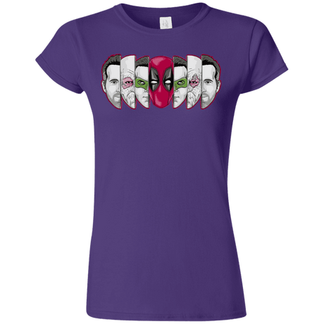 T-Shirts Purple / S Mercenary Faces Junior Slimmer-Fit T-Shirt