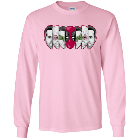 T-Shirts Light Pink / S Mercenary Faces Men's Long Sleeve T-Shirt