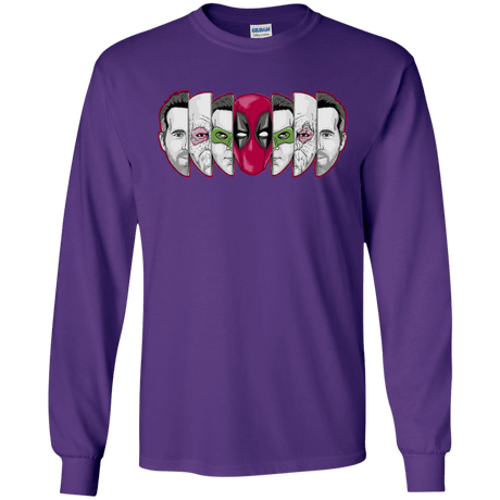 T-Shirts Purple / S Mercenary Faces Men's Long Sleeve T-Shirt