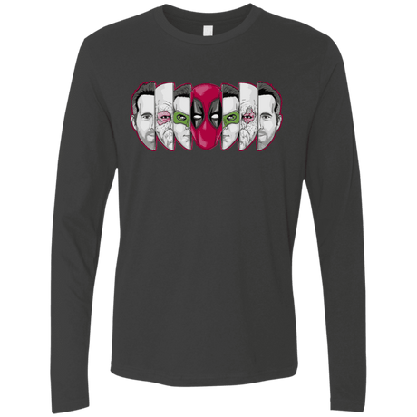 T-Shirts Heavy Metal / S Mercenary Faces Men's Premium Long Sleeve