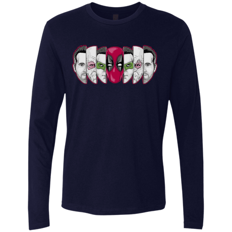 T-Shirts Midnight Navy / S Mercenary Faces Men's Premium Long Sleeve