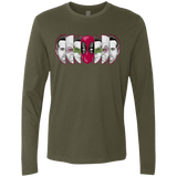 T-Shirts Military Green / S Mercenary Faces Men's Premium Long Sleeve