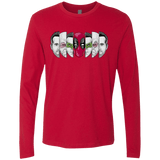 T-Shirts Red / S Mercenary Faces Men's Premium Long Sleeve