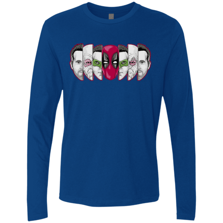 T-Shirts Royal / S Mercenary Faces Men's Premium Long Sleeve