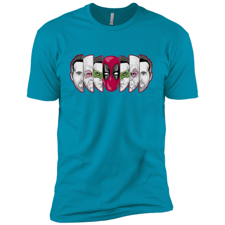 T-Shirts Turquoise / X-Small Mercenary Faces Men's Premium T-Shirt