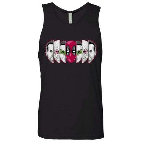 T-Shirts Black / S Mercenary Faces Men's Premium Tank Top