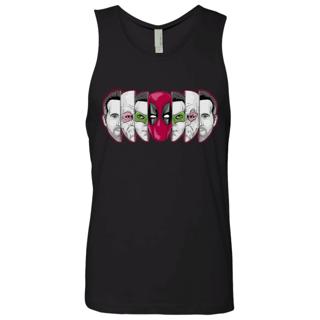 T-Shirts Black / S Mercenary Faces Men's Premium Tank Top