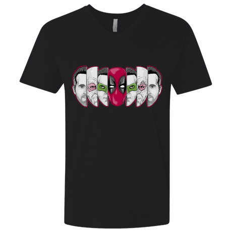 T-Shirts Black / X-Small Mercenary Faces Men's Premium V-Neck