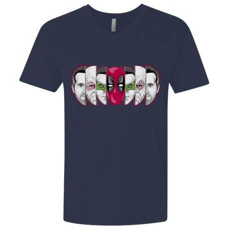 T-Shirts Midnight Navy / X-Small Mercenary Faces Men's Premium V-Neck