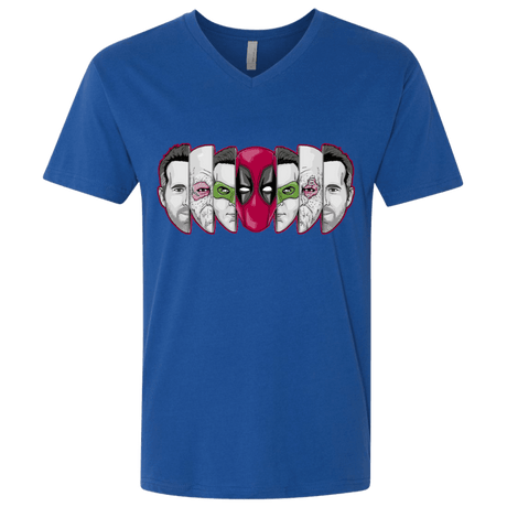 T-Shirts Royal / X-Small Mercenary Faces Men's Premium V-Neck