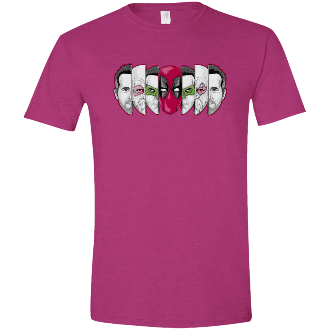 T-Shirts Antique Heliconia / S Mercenary Faces Men's Semi-Fitted Softstyle