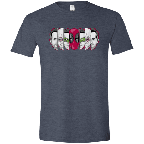 T-Shirts Heather Navy / S Mercenary Faces Men's Semi-Fitted Softstyle