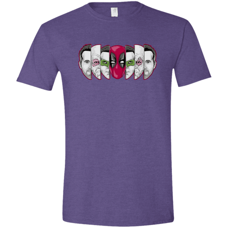 T-Shirts Heather Purple / S Mercenary Faces Men's Semi-Fitted Softstyle