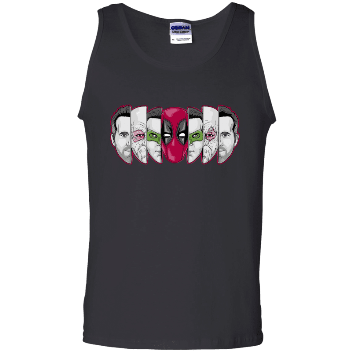 T-Shirts Black / S Mercenary Faces Men's Tank Top