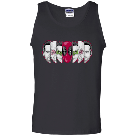 T-Shirts Black / S Mercenary Faces Men's Tank Top