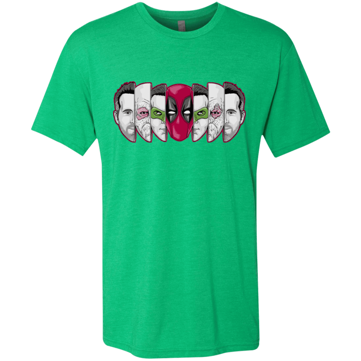 T-Shirts Envy / S Mercenary Faces Men's Triblend T-Shirt