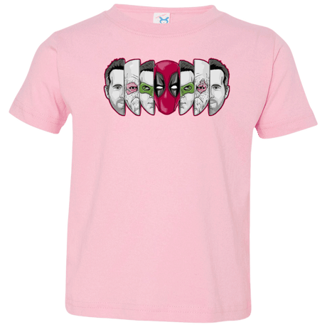 T-Shirts Pink / 2T Mercenary Faces Toddler Premium T-Shirt