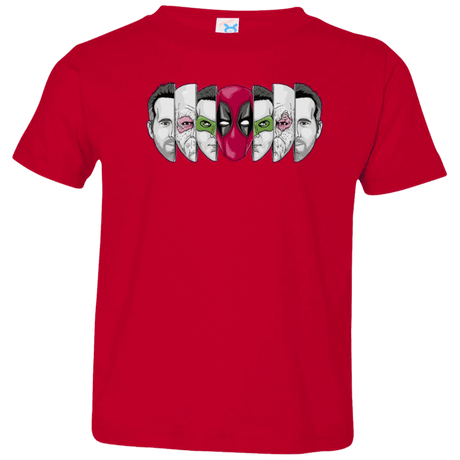 T-Shirts Red / 2T Mercenary Faces Toddler Premium T-Shirt