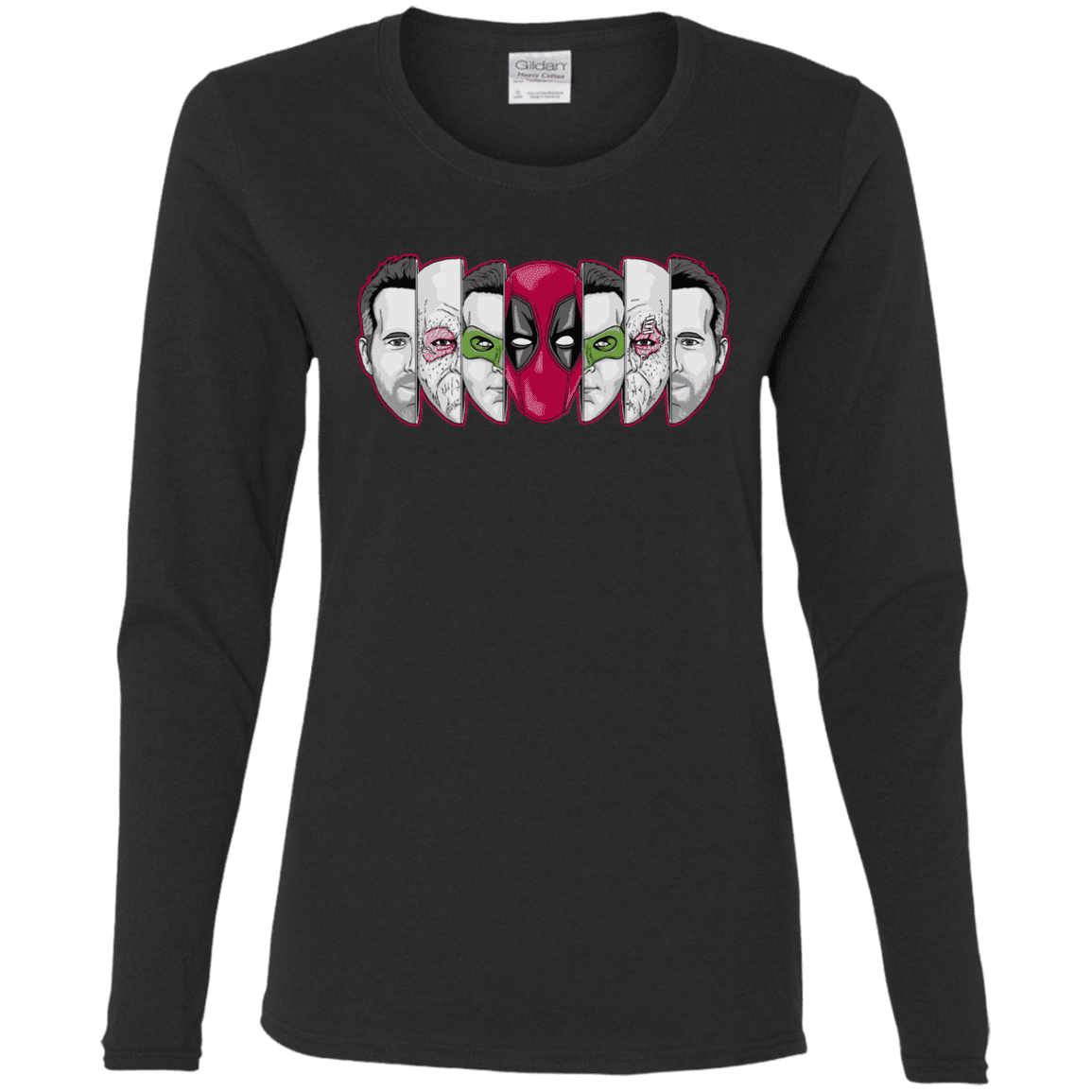 T-Shirts Black / S Mercenary Faces Women's Long Sleeve T-Shirt