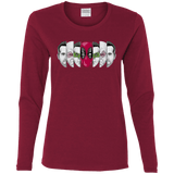 T-Shirts Cardinal / S Mercenary Faces Women's Long Sleeve T-Shirt