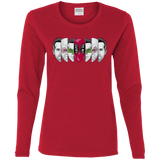 T-Shirts Red / S Mercenary Faces Women's Long Sleeve T-Shirt