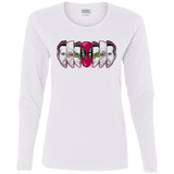 T-Shirts White / S Mercenary Faces Women's Long Sleeve T-Shirt