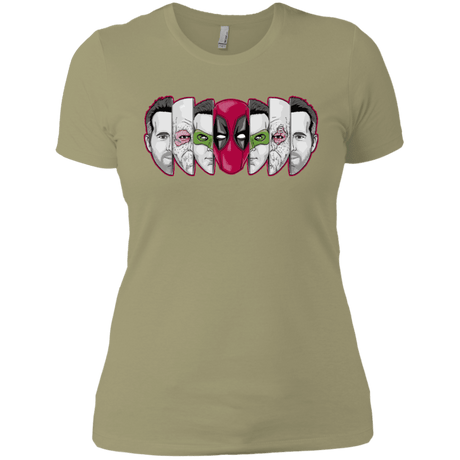 T-Shirts Light Olive / X-Small Mercenary Faces Women's Premium T-Shirt
