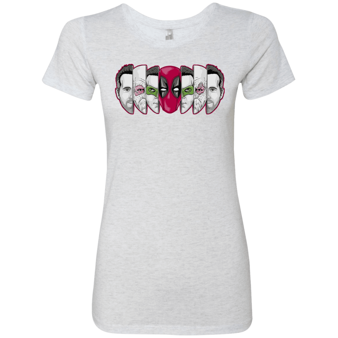 T-Shirts Heather White / S Mercenary Faces Women's Triblend T-Shirt