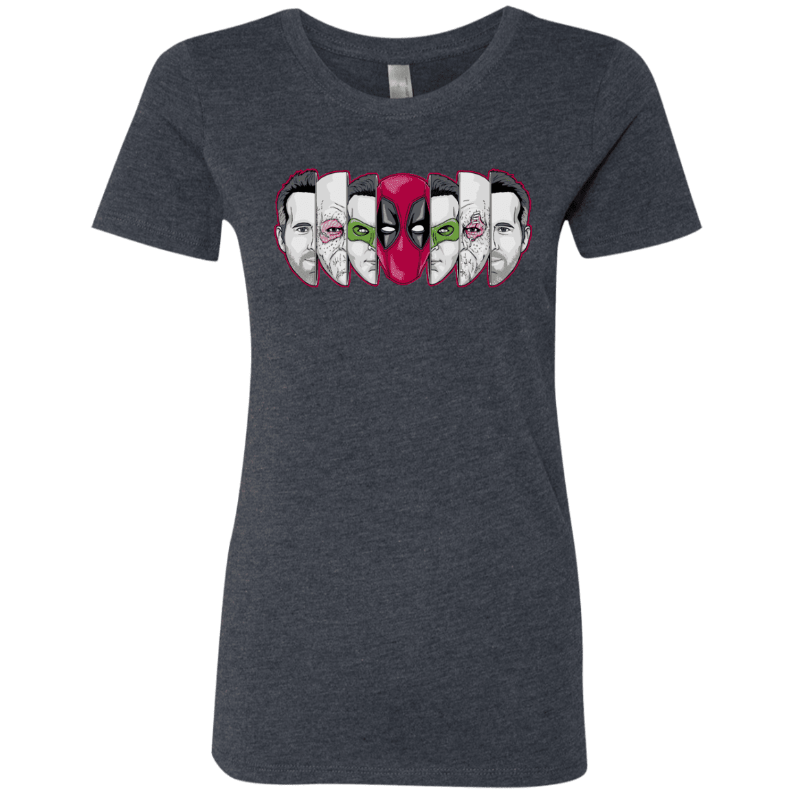 T-Shirts Vintage Navy / S Mercenary Faces Women's Triblend T-Shirt