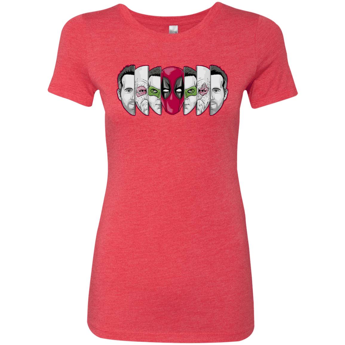 T-Shirts Vintage Red / S Mercenary Faces Women's Triblend T-Shirt