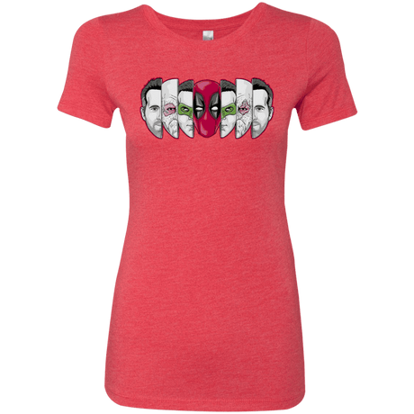 T-Shirts Vintage Red / S Mercenary Faces Women's Triblend T-Shirt