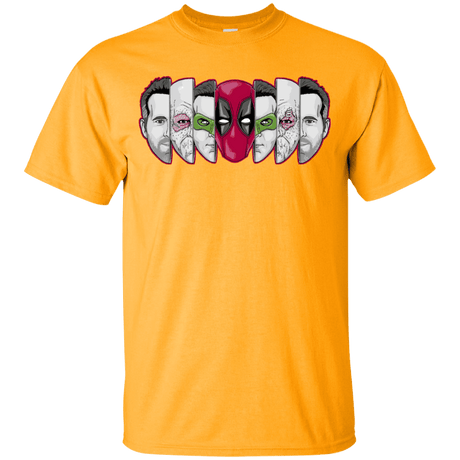 T-Shirts Gold / YXS Mercenary Faces Youth T-Shirt