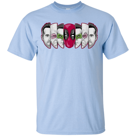 T-Shirts Light Blue / YXS Mercenary Faces Youth T-Shirt