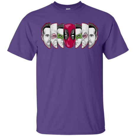 T-Shirts Purple / YXS Mercenary Faces Youth T-Shirt