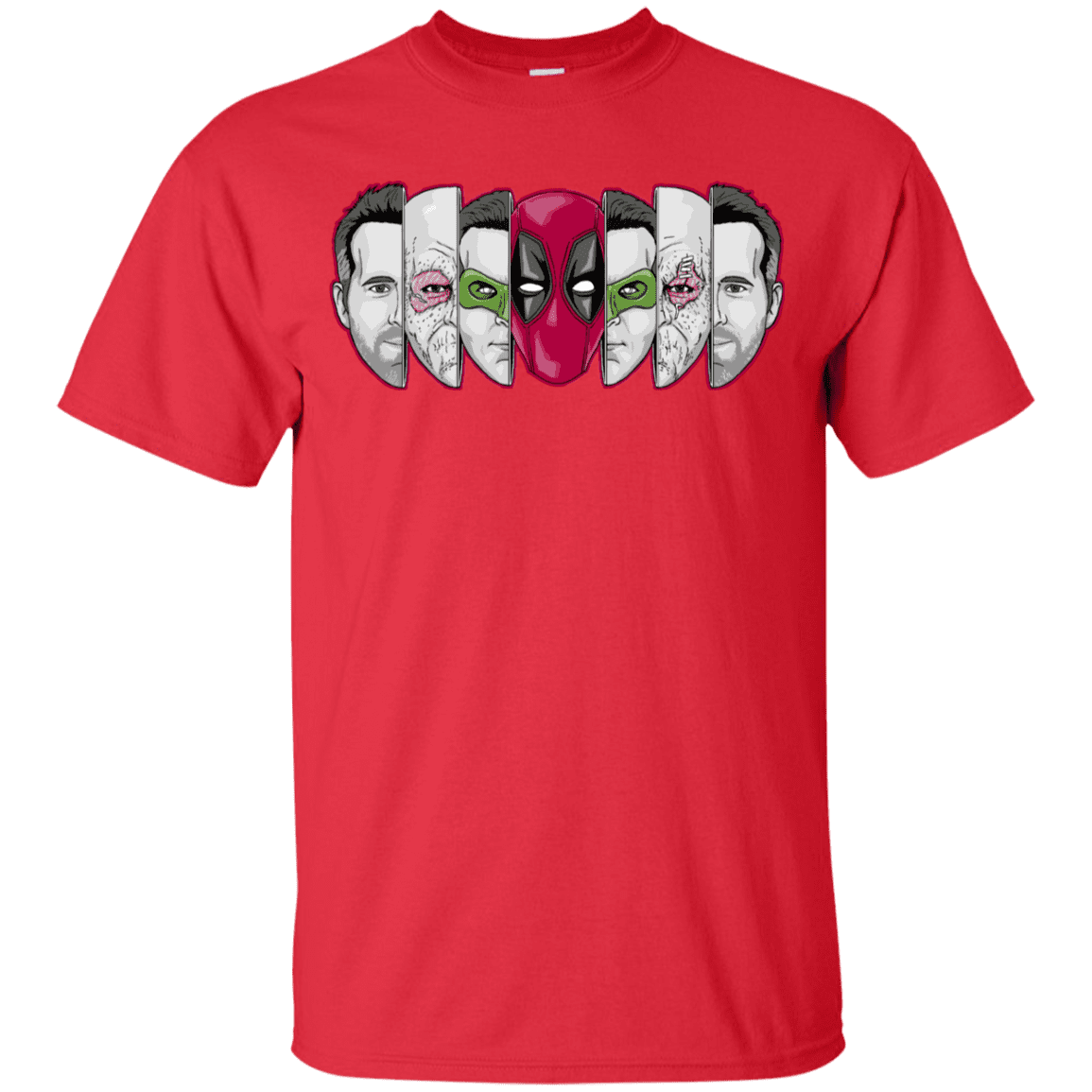 T-Shirts Red / YXS Mercenary Faces Youth T-Shirt