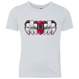 T-Shirts Heather White / YXS Mercenary Faces Youth Triblend T-Shirt