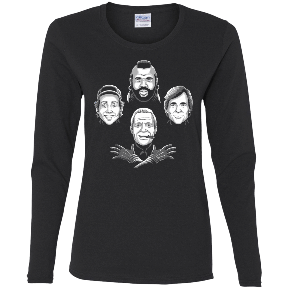 T-Shirts Black / S Mercenary Rhapsody Women's Long Sleeve T-Shirt