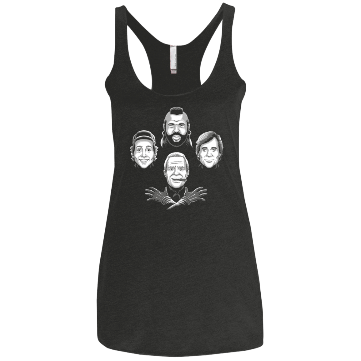 T-Shirts Vintage Black / X-Small Mercenary Rhapsody Women's Triblend Racerback Tank