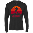 T-Shirts Vintage Black / X-Small Mercenary SunSet Triblend Long Sleeve Hoodie Tee